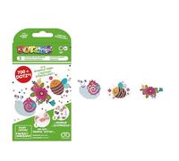 DIAMOND DOTZ DTZ12.039 - Original 5D Diamond Painting DOTZIES Lot de 3 autocollants scintillants pour débutants en diamant à faire soi-même pour les enfants à partir de 6 ans, env. 9 x 8 cm