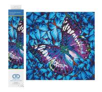 Diamond Dotz Kit de peinture au diamant Flutter By Mauve Résine 12 x 12 cm