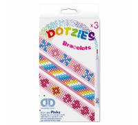Diamond Dotz - Kit De Bracelet - Design Roses - Kit De Niveau Débutant