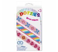 Diamond Dotz - Kit De Bracelet - Design Roses - Kit De Niveau Débutant