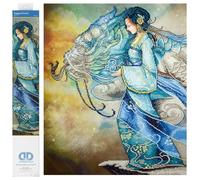 Diamond Dotz Kit de Peinture au Diamant, Dragon Princess, 85 x 67cm