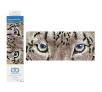 Diamond Dotz Kit de peinture DD5, Snow Leopard Spy, 16 x 7 in