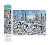 DIAMOND DOTZ Kit de Peinture Diamant, Alpine Retreat