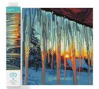 DIAMOND DOTZ Kit de Peinture Diamant, Frosty Morn
