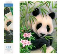 DIAMOND DOTZ Kit de peinture diamant Panda Prince, ensemble de loisirs créatifs