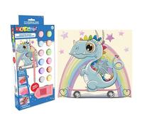 Diamond Dotz Kits de peinture diamant, Dotzies Dragon Skate, perceuse partielle, art diamant, kits d'art diamant pour adultes, kits de peinture diamant pour adultes, kits de diamant Dotz