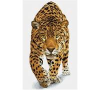 Diamond Dotz Carrés - Sur Le Prowl - Animal - Sauvage - Nature - Grand Chat -