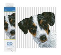 Diamond Dotz Painting, Beginner Kit Peinture au Diamant, Blanc, 23 x 23 cm DD3.023