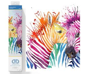Diamond Dotz Painting, Intermediate Kit, Peinture au Diamant, Blanc, 40 x 40 cm DD8.005