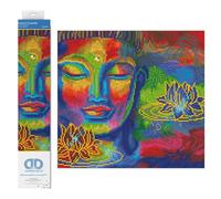Diamond Dotz Peace & Tranquillity Kit de Peinture au Diamant, Blanc, 40 x 37 cm