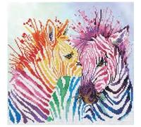 Diamond Dotz Rainbow Zebras G