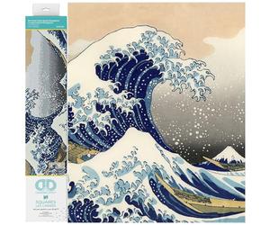 DIAMOND DOTZ® - The Great Wave Off Kanagawa, Full Drill, Square Dotz, Kits de peinture diamant, kits d'art diamant pour adultes, Gem Art, Diamond Dotz Kits