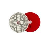 Diamond Dry Wet Polishing Pad, Lot de 3 disques polissage diamantés flexibles en étapes, 10 cm (4 pouces), for granit et marbre(Grit 1)