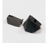 Diamond Elliptique pour stylet Aiguille pour Ortofon Série 2M Diamant (Noir | Pointe sphérique rouge, design magnétique MM, suivi précis, compatible avec les séries 2M, facile à remplacer