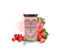 Diamond Empire Bougie Kiss passionnée avec bijou surprise à l'intérieur (bijoux d'une valeur allant jusqu'à 2 500 £), bougies très parfumées pour anniversaire de femme, mariage,2 mèches (collier)