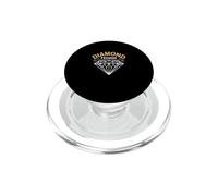 Diamond Fechch Geometrique Gem Graphic Urban Streetwear Aest PopSockets PopGrip pour MagSafe
