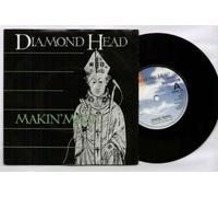Diamond Head - DIAMOND HEAD - MAKIN MUSIC - 7 inch vinyl / 45