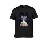 Diamond Head Lightning Mens T-Shirt Casual Cotton Tees Tops Black 3XL