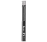 Diamond Hole Saw Bit Bit Overner Dry Cut Hex Shank Forling Treat Céramique Tile