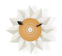 Montre Vitra Diamond Markers Clock Blanc