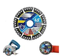 Diamond Multi-Purpose Saw Blades,4.5 Inch Extra Thin Compound Saw Blade,Versatile and Durable Diamondcutting Blade Suitable for Cutting Tiles, Marble, Concrete, Steel & Pvc Pipes (1*pcs)