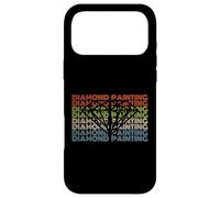 Diamond Painter Peinture Diamant rétro Vintage Cool Coque pour iPhone 17 Pro Max