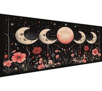 Diamond Painting Abstrait Diamond Painting Adulte Fleur Diamant Paintings Adulte Débutant,5D Diy Strass Point de Croix Paintings,d'art mosaïque pour Maison DéCoration, Cadeau Femme 45x90cm YZ-849