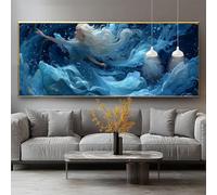 Diamond Painting Abstrait Diamond Painting Adulte Grand Format 60x90cm Peinture Diamant Kit Broderie Beauté DIY 5D Perle Diamant a Coller Mosaïque Strass Gemmes Maison Décoration Murale Cadeau 0-sy733