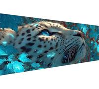 Diamond Painting Abstrait Diamond Painting Adulte Tigre Diamant Paintings Adulte Débutant,5D Diy Strass Point de Croix Paintings,d'art mosaïque pour Maison DéCoration, Cadeau Femme 50x100cm YZ-57