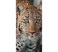 Diamond Painting Adulte 30 x 60cm Diamond Painting Léopard 5D DIY Strass Kit Broderie Point de Croix Animal Peinture Diamant Canevas Kit complet Adulte pour Cadeau Femme Decoration Murale DZSH4823