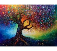 Diamond Painting Adulte, 5D Aquarelle Peinture Diamant Painting Kit Broderie Diamant Kit Complet Aigle Point de Croix Activité Manuelle Adulte pour Maison Décoration Murale Cadeaux 90x120 cm Q4-95