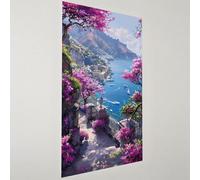 Diamond Painting Adulte, 5D Diamond Painting Bord la mer Peinture Diamant Enfant Arbre, Bricolage Broderie Diamant Grand Format 70x140cm, Loisirs Créatifs Adulte, Decoration Chambre, Cadeaux G2-1138