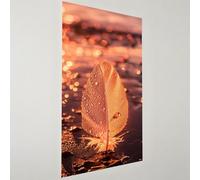 Diamond Painting Adulte, 5D Diamond Painting Feuilles Peinture Diamant Enfant Gouttelettes d'eau, Bricolage Broderie Diamant Grand Format 50x100cm, Loisirs Créatifs Adulte, Decoration Chambre G2-1102