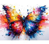 Diamond Painting Adulte Abstrait 40x50 5d Diamond Painting Enfant Full Drill Peinture Diamant Papillon Diy Crystal art Loisirs Créatifs Mit Vollständiges Werkzeug Pour Décor Murale Relaxant Cadeau T1