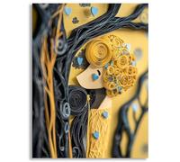 Diamond Painting Adulte Abstrait, 5D Kit Broderie Diamant Complet Couples, 60x80cm Peinture Diamant Strass Carrés, DIY Loisirs Créatifs Tableau Maison, Activité Manuelle Adulte, Cadeau Femme, z@1237