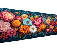 Diamond Painting Adulte Abstrait Diamond Painting Adulte Fleur 5D Broderie Diamants DIY Débutant Art Set Loisir Creatif Pour Chambre Décoration Murale Maison Geburtstag Cadeau Femme 50x100cm YZ-154
