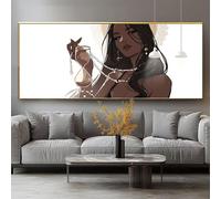 Diamond Painting Adulte Afrique Diamond Painting Petit Format 70x140cm Broderie Diamant Kit Complet,Tableau Perle Diamant Beauté DIY 5D Strass Gemmes Puzzle Adulte/Enfant Débutant,Murale Décor 0-sy892