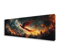 Diamond Painting Adulte Animal Peinture Diamant Abstrait Broderie Diamant Kit Complet, Diamond Painting Grand Format 50x150 cm, DIY 5D Cristal Broderie Point de Croix Art pour Decoration Maison W0-424