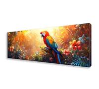 Diamond Painting Adulte Animal Peinture Diamant Oiseau Broderie Diamant Kit Complet, Diamond Painting Grand Format 30x90 cm, DIY 5D Cristal Broderie Point de Croix Art pour Decoration Maison W0-222