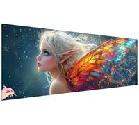Diamond Painting Adulte Animé Diamond Painting Elfe 240x80cm Broderie Diamant Grand Format Point de Croix Kit Complet Activité Manuelle Adulte Peinture Diamant pour Decoration Murale Cadeau Femme S-96