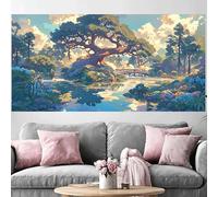Diamond Painting Adulte Arbre De La Vie Grand Diamond Painting 50x150cm,2026 Nouveau DIY Crystal Art Paysage 5D Full Dril Rhinestone Canvas Broderie Cross Stitch Peinture Diamant Beginner Décor O-464G