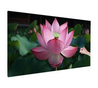 Diamond Painting Adulte, Diamond Painting Fleur, DIY Peinture Diamant Adulte Water Lily Motif avec Square Drill Toile 150x60cm, Point de Croix Activite Manuelle Kit pour Decoration Chambre, V-66