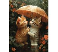 Diamond Painting Adulte Fleurs 35x45cm 5d Diamond Painting Enfant Full Drill Peinture Diamant Chat Diy Crystal art Loisirs Créatifs Mit Vollständiges Werkzeug Pour Décor Murale se détendre Cadeau T401