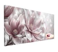 Diamond Painting Adulte Fleurs Diamond-Painting Grande Taille 200x80cm Peinture Diamant Rêve Activité Manuelle Adulte Tableau Perle Diamant Cristal Point de Croix Cadeau Femme Decoration Murale N-26