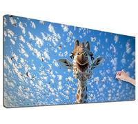 Diamond Painting Adulte Grand 50x110 cm Kit Broderie Diamant Girafe, Kit de Peinture Diamant Adulte Animaux, Large Diamond Painting pour Loisirs Créatifs Adultes, Decoration Murale, Cadeaux, S-80