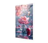 Diamond Painting Adulte Grand Format 180x90cm, 5D Diamond Painting Fleur Peinture Diamant Enfant Lotus Broderie Diamant Kit Complet Accessoires, Loisirs Créatifs Adultes, Decoration Chambre X2-1340