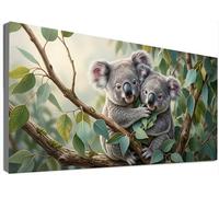 Diamond Painting Adulte Grand Format 20x40cm, Broderie Diamant Kit Complet Koala, 5D Peinture Diamant Animal, Loisirs Créatifs Adultes, Activité Manuelle, Décoration Salon Cadeau Anniversaire C6-117