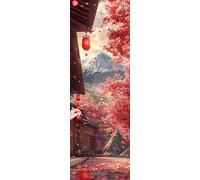 Diamond Painting Adulte Grand Format 240x80cm Diamant Painting Fleur Kit, DIY Peinture Diamant Paysage Kit Activite Manuelle Adulte, Broderie Point de Croix Tableau Decoration Murale Cadeau Femme Y-63