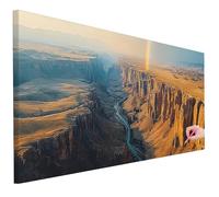 Diamond Painting Adulte Grand Format 250x100cm Diamant Painting Montagne Kit Loisirs Créatifs Adultes, 5D DIY Arc-en-ciel Peinture Diamant Cristal Point de Croix Kit Complet Decor Cadeau Femme D-61