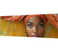 Diamond Painting Adulte Grand Format 300x100cm, Bricolage 5D Broderie Diamant Afrique Peinture Diamant Enfant Femme Peinture Diamants Loisirs Créatifs Adultes, Décoration Chambre, Cadeau Femme C2-12